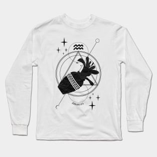 Zodiac, Aquarius, Astrology, Star sign, Stars Long Sleeve T-Shirt